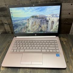 HP 14 inch Windows Laptop Intel Processor celeron N4120 4 GB Ram 58 GB Rose Gold